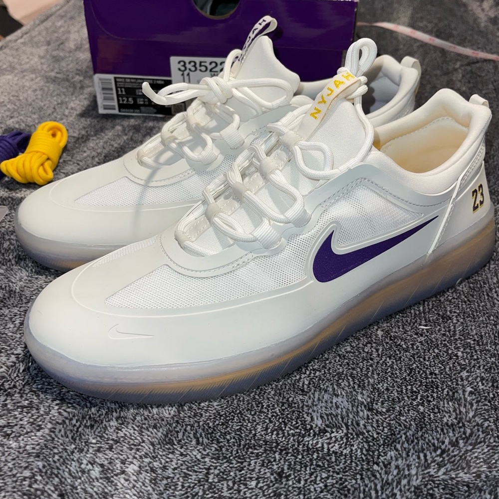 Nike SB Free Nyjah 2 Nyjah Huston/ Lebron James NBA Lakers 23